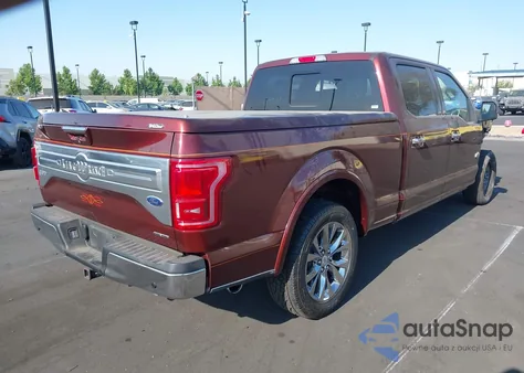 2015 Ford F-150 King Ranch из США, поврежденный, VIN 1FTEW1CFXFFA34348